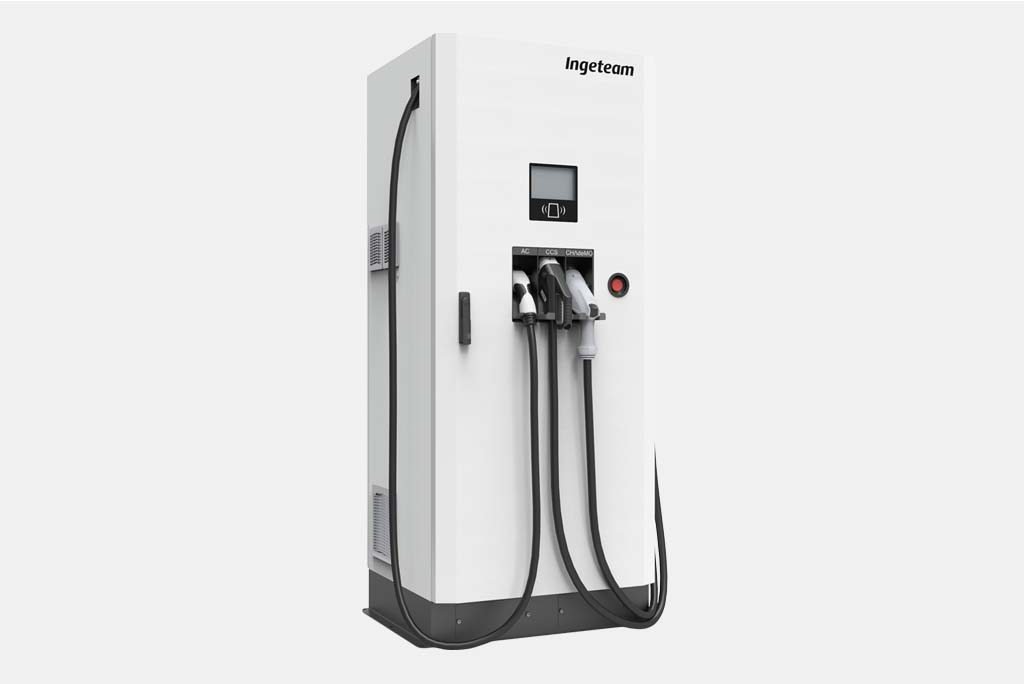 cargador para estaciones de servicio y flotas de alta rotación